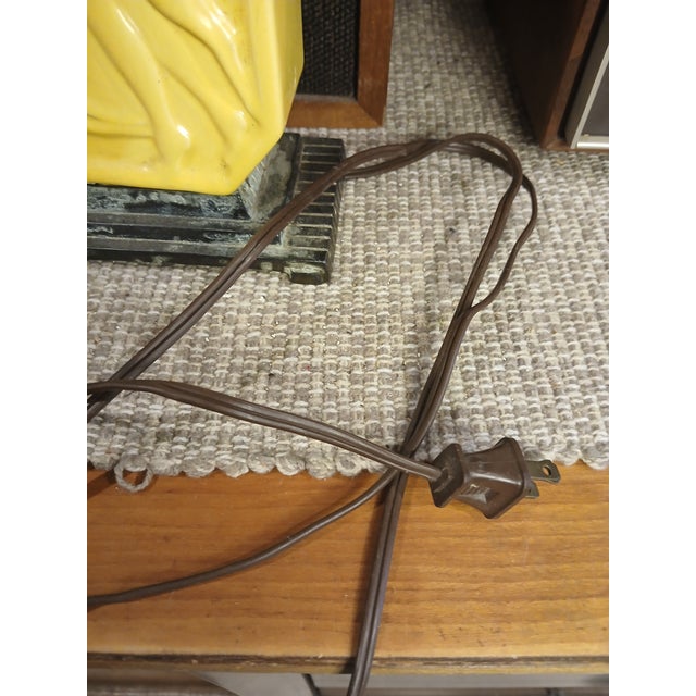 Antique Muncie Pottery Art-Deco Table Lamp For Sale - Image 17 of 17