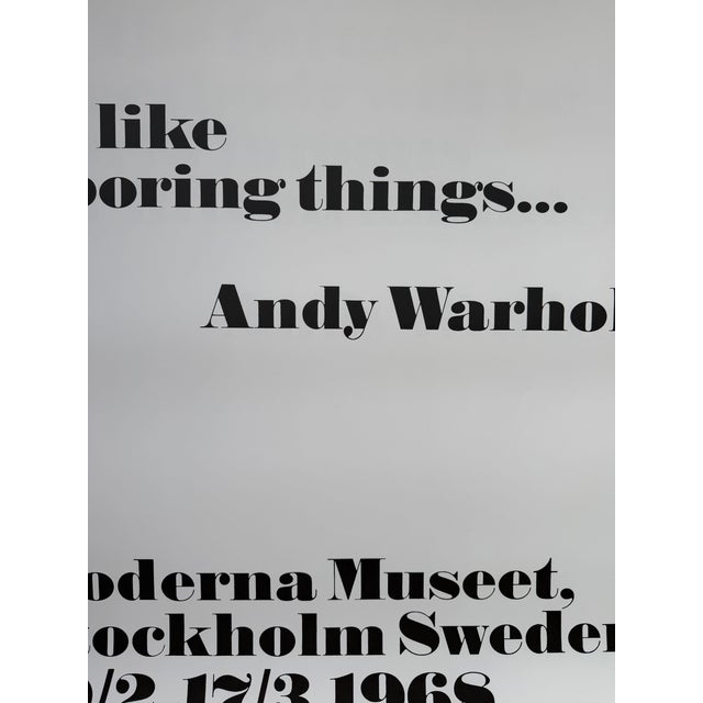 Andy Warhol (1928–1987), I Like Boring Things..., Copyright 2015 the Andy Warhol Foundation for the Visual Arts, Inc..Printed in the Uk For Sale - Image 13 of 13