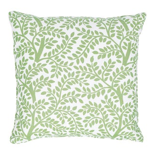 Schumacher Temple Garden II 22" Pillow For Sale