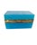 1940s French Blue Opaline Rectangular Box For Sale - Image 5 of 5