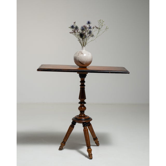 19th Century Eclectic Side Table For Sale In Greensboro - Image 6 of 11