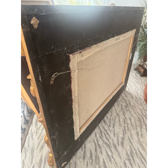 Old World Painting of Friends Gathering For Sale - Image 9 of 9