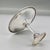 Vintage Wm Rogers Silverplate Compote — Footed Pedestal Candy Dish With Rope Gadroon Rim For Sale - Image 4 of 8