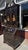 18th C Style George I Burton-Ching Black Chinoiserie Secretary Desk Bookcase For Sale - Image 11 of 14