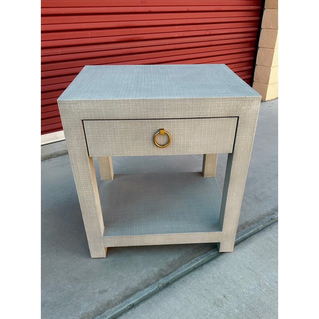 Serena & Lily "Driftway" Coastal Blue 1 Drawer Nightstand Chairish