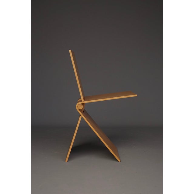 The second of two of these chairs that we are selling. The model 020 'Stick' chair was designed by Dutch industrial...