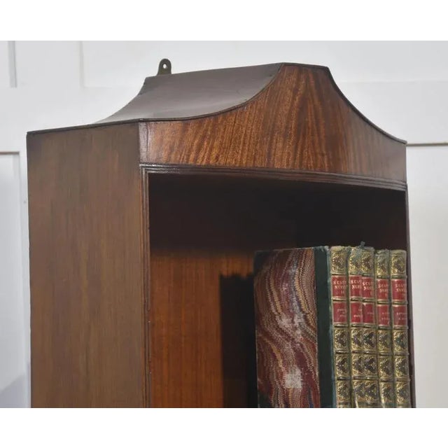 Mahogany Open Bookcase, 1890s For Sale - Image 4 of 11