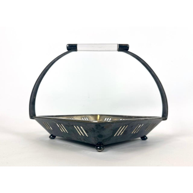 Art Deco Silver-Plated Bowl from Carl Deffner Esslingen, 1920s For Sale - Image 14 of 14