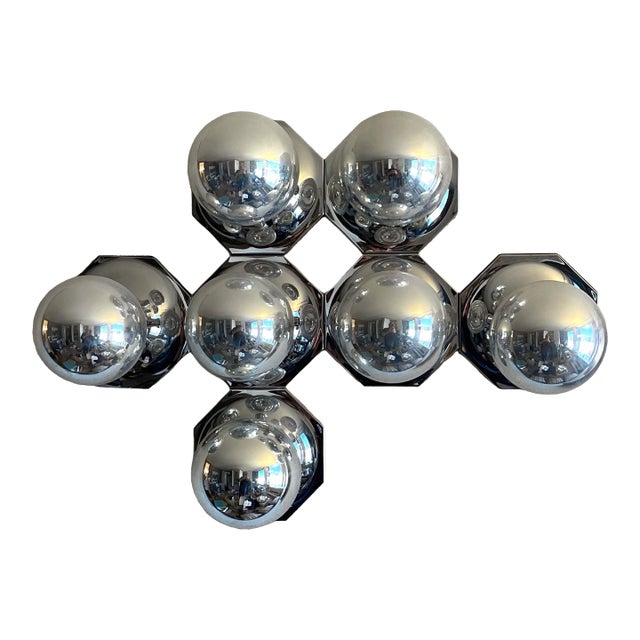 1970s Motoko Ishii for Staff Leuchten Wall Lamps / Sculpture For Sale