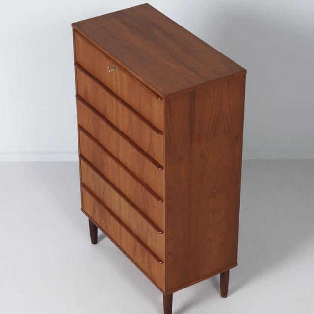 1960s Danish Teak Chest of Drawers, 1960s For Sale - Image 5 of 11