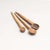 Traditional Pastoral Wooden Spoons, 1940s, Set of 3 For Sale - Image 4 of 18