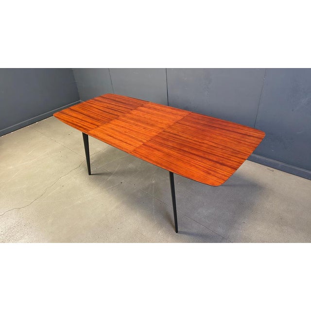 Alfred Hendrickx Extendable Dining Table by Alfred Hendrickx for Belform, 1950s For Sale - Image 4 of 15