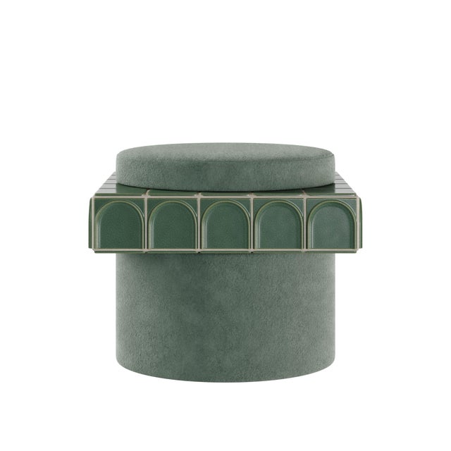 Enigma I Stool Handmade by Malabar For Sale - Image 13 of 18