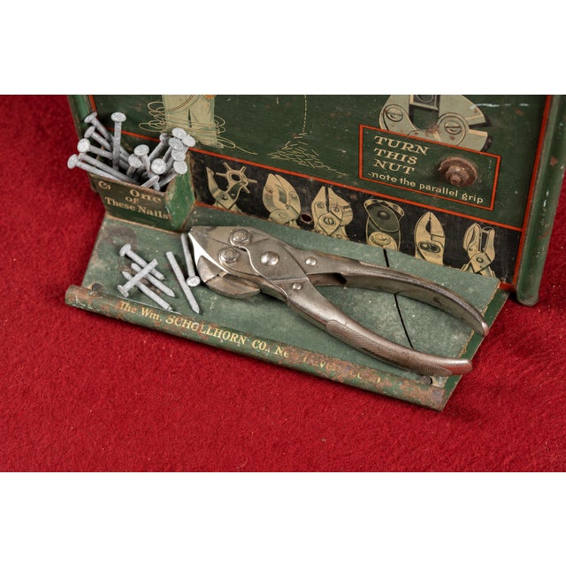 Antique Bernard Pliers Countertop Point-of-Sale Display For Sale In Chicago - Image 6 of 10