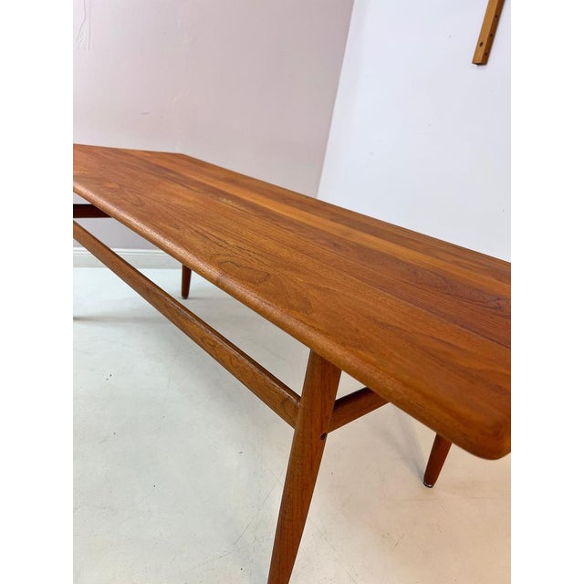 Teak Coffee Table by Niels Bach For Sale - Image 10 of 11