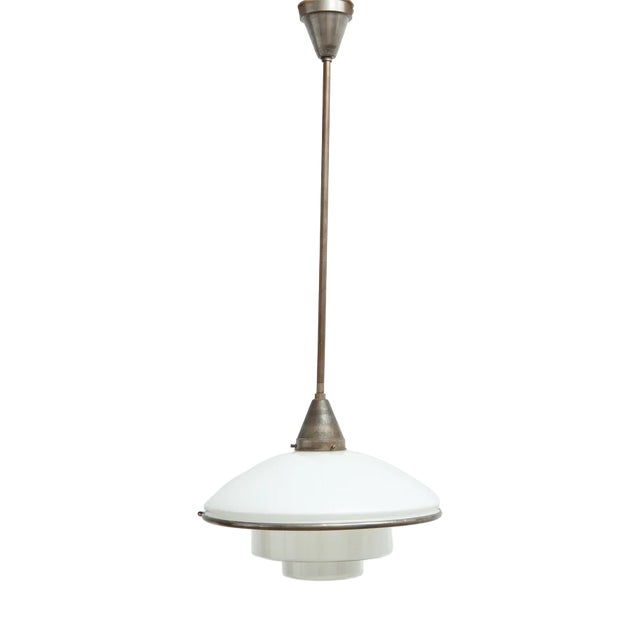 Pendant Lamp by Otto Müller for Sistrah, 1930s For Sale
