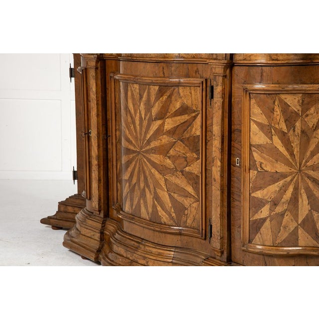 Brown Italian Walnut Side Cabinet, 19th Century For Sale - Image 8 of 13