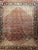 Antique Persian Mahal Sultanabad Rug, Hand-Knotted Wool, Geometric Pattern, 10x13, Brick Red & Ivory For Sale - Image 9 of 16