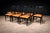 Giuseppe Scapinelli Set of 8 Dining Chairs in Hardwood & Leather, Giuseppe Scapinelli, 1950s - Lot 471 For Sale - Image 4 of 11