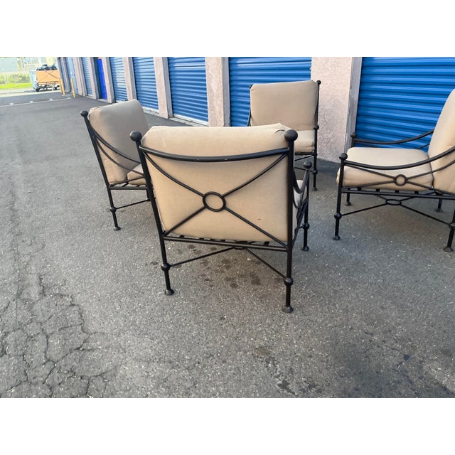 Kreiss Bermuda Patio Lounge Chairs Set of 4 For Sale - Image 13 of 13