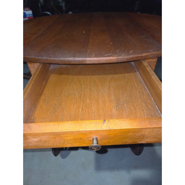 1960s Drop Leaf Tea Cart For Sale - Image 16 of 16