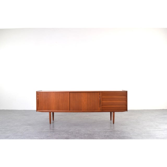 Mid-Century Modern Danish Teak Sideboard, 1960s For Sale - Image 18 of 18