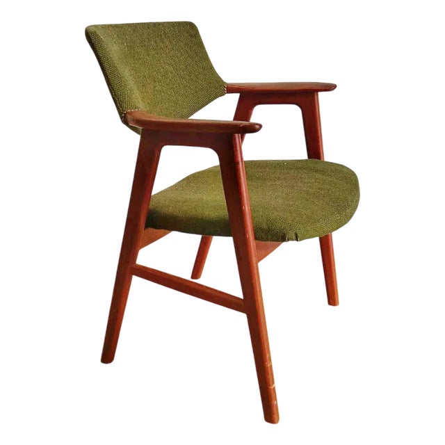 Vintage Danish Chair in Teak by Erik Kirkegaard, 1960s For Sale