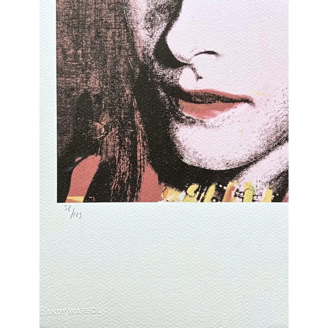 Mid-Century Modern After Andy Warhol, Sandra Brant, 1980s, Lithograph For Sale - Image 3 of 9