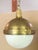 Brass Lambert Globe Pendant Light by Hudson Valley Lighting For Sale - Image 8 of 9