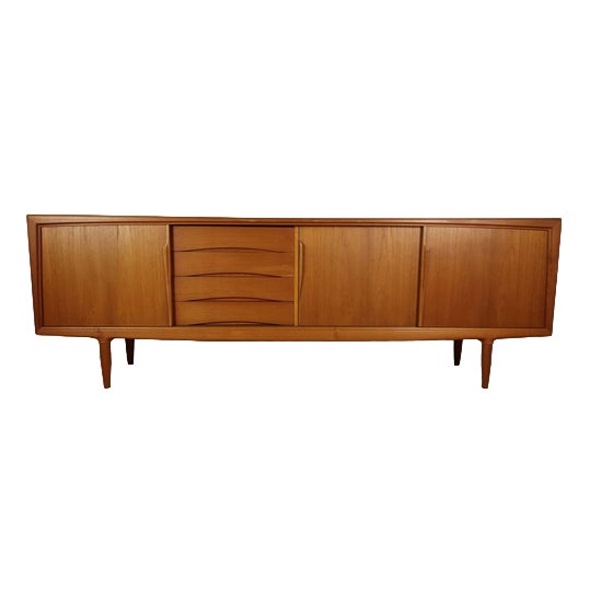Danish Sideboard by Axel Christiansen for Aco Furniture, 1960s For Sale