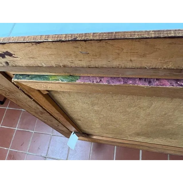 Impasto Impressionist Oil on Canvas of Woman With Rose Attributed to Dietz Edzard For Sale - Image 11 of 12