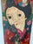 Vintage Japanese Hagoita Paddle With Painted Bijin – Signed Suzuki Hiroshi For Sale - Image 11 of 14