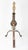 Pair of English Regency Etched Brass Andirons For Sale - Image 4 of 7