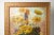 Signed A. Gotz original - Sunflower Painting: vintage still life painting featuring sunflowers, from the early-20th...