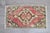 1960s Red Distressed Oushak Small Rug For Sale - Image 6 of 6