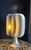 Largest version of this conspicuous table lamp, in the form of a turbine, designed by Gerard Rignault for Groupe S.A. in...
