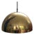 Dome Brass Pendant Lamp attributed to Wiener Werkstätten, Münich, Germany, 1940s For Sale