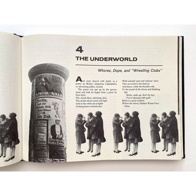 " Bertolt Brecht's Berlin : A Scrapbook of the Twenties " Vintage 1975 1st Edition Cultural Arts Hardcover Book For Sale In Kansas City - Image 6 of 13