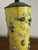 Antique Chinese Famille Rose Yellow Lamp Relief Decorated Vase For Sale - Image 15 of 18