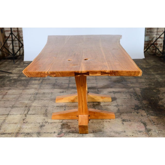 Nakashima Style Conoid Dining table Chairish