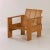 1980s Crate Chair by Gerrit Thomas Rietveld for Cassina, 1980s For Sale - Image 5 of 13