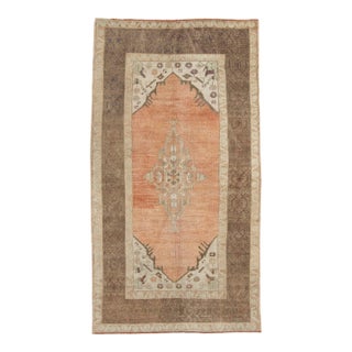 Turkish Vintage Rug 4' x 7'3" #21002 For Sale