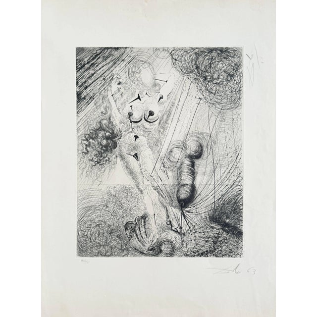 Salvador Dali, Aphrodite, 1963, Etching, in Flawless conditions. Designed 1960 to 1969