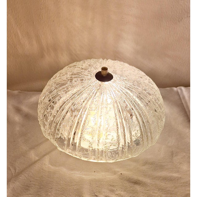 Flat German Ceiling Lamp by Guro, 1970s For Sale - Image 3 of 8