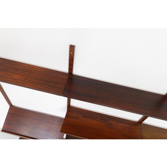 Vintage Danish Pau Ferro Modular Wall Unit by Poul Cadovius for Cado, 1960s For Sale - Image 13 of 18