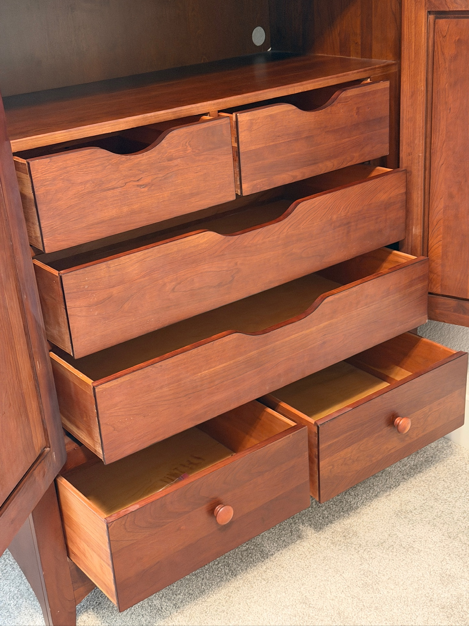 1990s Ethan Allen American Impressions Armoire | Chairish