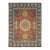 8x10 Jade Traditional Coral Geometric Medallion Hand Knotted Wool Carpet Rug For Sale