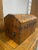 Chestnut Antique Studded Leather Dome-Top Chest For Sale - Image 8 of 10