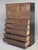 Japanese Antique 1920s Japanese Three Piece Elm and Kiri Wood Isho Tansu Chest For Sale - Image 3 of 15