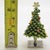 Forest Green Vintage Italian Silver 800 and Enamelled Christmas Tree Figurine from Arezzo, Tuscany, 1970s For Sale - Image 8 of 9
